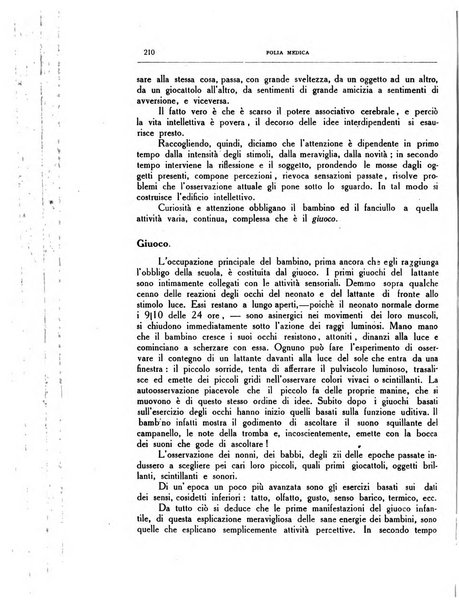 Folia medica periodico trimensile di patologia e clinica medica