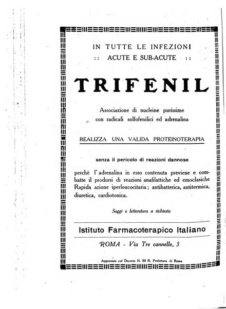 Folia medica periodico trimensile di patologia e clinica medica