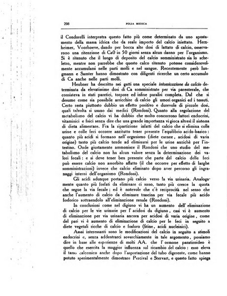 Folia medica periodico trimensile di patologia e clinica medica