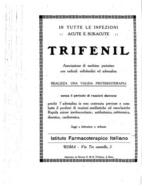 Folia medica periodico trimensile di patologia e clinica medica