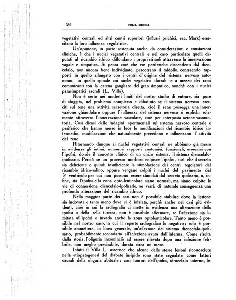 Folia medica periodico trimensile di patologia e clinica medica