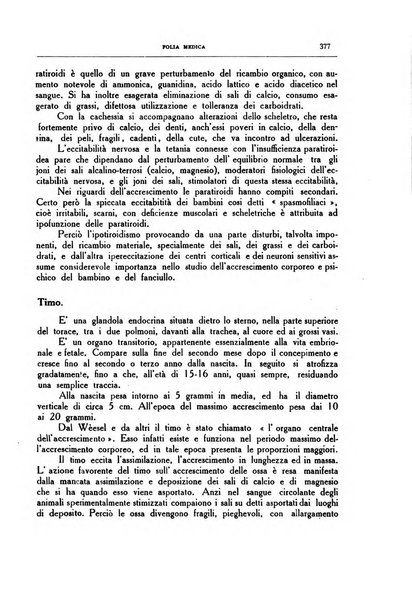 Folia medica periodico trimensile di patologia e clinica medica