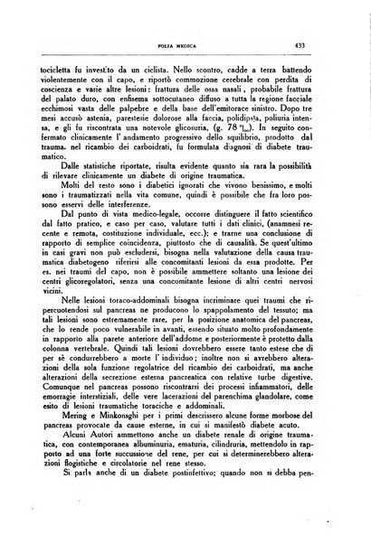 Folia medica periodico trimensile di patologia e clinica medica