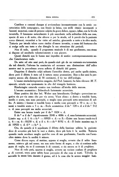 Folia medica periodico trimensile di patologia e clinica medica