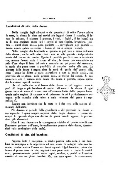 Folia medica periodico trimensile di patologia e clinica medica