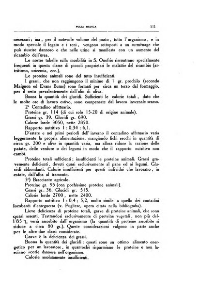 Folia medica periodico trimensile di patologia e clinica medica