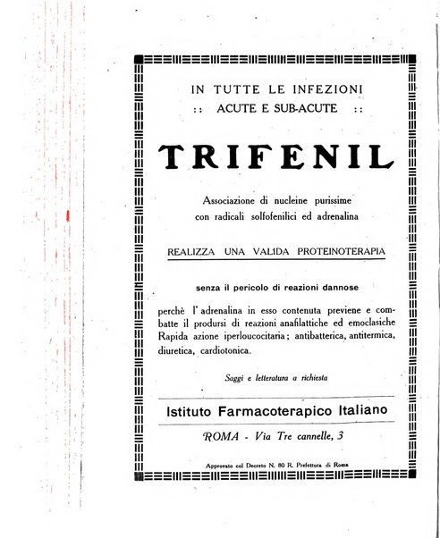 Folia medica periodico trimensile di patologia e clinica medica