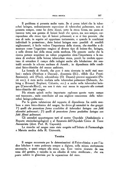 Folia medica periodico trimensile di patologia e clinica medica