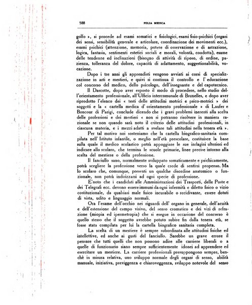 Folia medica periodico trimensile di patologia e clinica medica