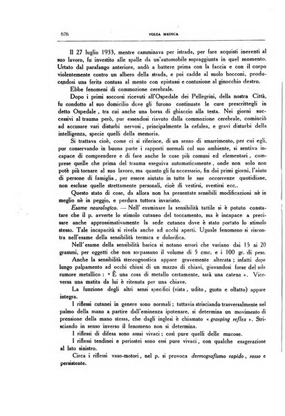 Folia medica periodico trimensile di patologia e clinica medica