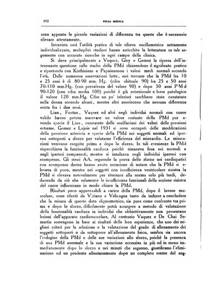 Folia medica periodico trimensile di patologia e clinica medica