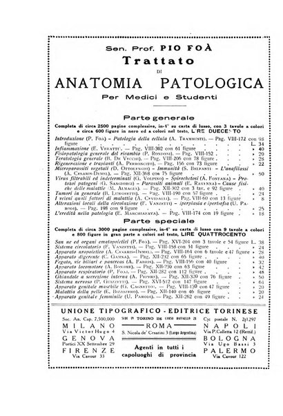 Folia medica periodico trimensile di patologia e clinica medica