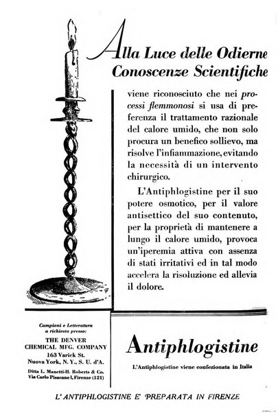 Folia medica periodico trimensile di patologia e clinica medica