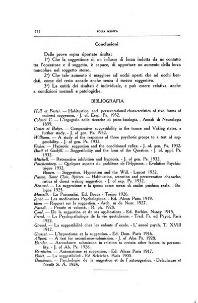 Folia medica periodico trimensile di patologia e clinica medica