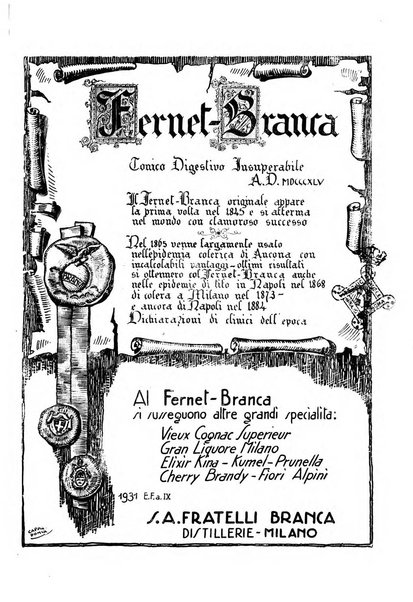 Folia medica periodico trimensile di patologia e clinica medica