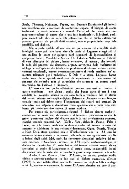 Folia medica periodico trimensile di patologia e clinica medica