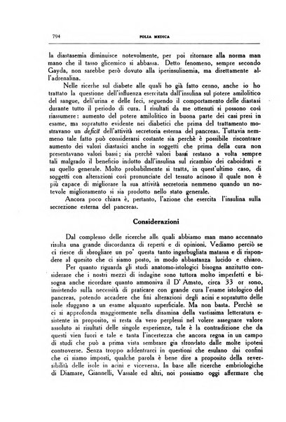 Folia medica periodico trimensile di patologia e clinica medica