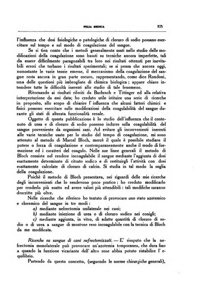 Folia medica periodico trimensile di patologia e clinica medica