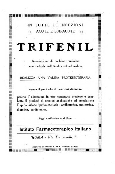 Folia medica periodico trimensile di patologia e clinica medica