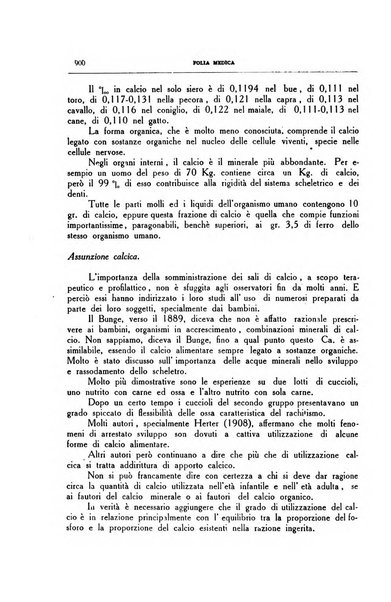 Folia medica periodico trimensile di patologia e clinica medica