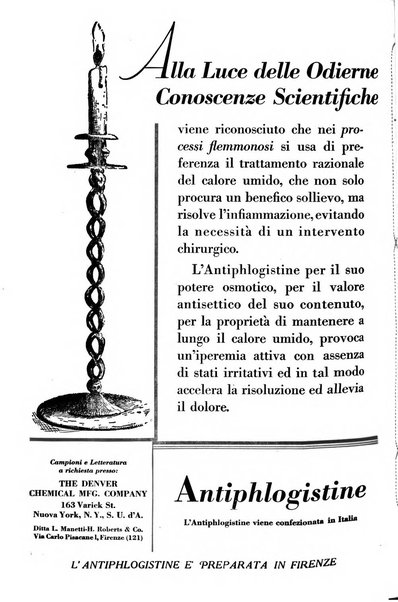 Folia medica periodico trimensile di patologia e clinica medica