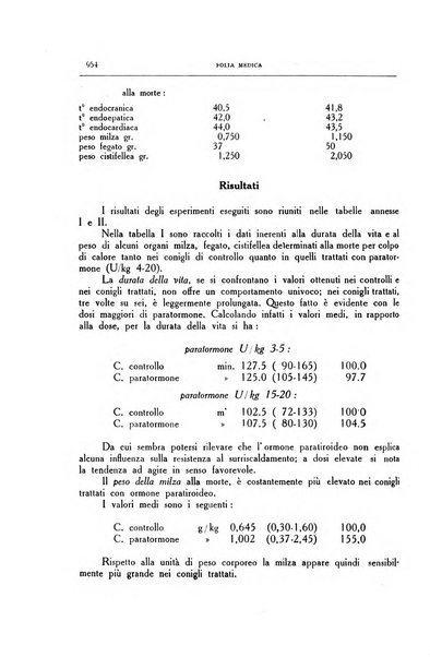 Folia medica periodico trimensile di patologia e clinica medica