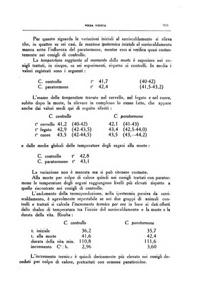 Folia medica periodico trimensile di patologia e clinica medica