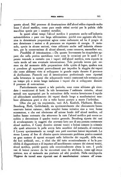 Folia medica periodico trimensile di patologia e clinica medica