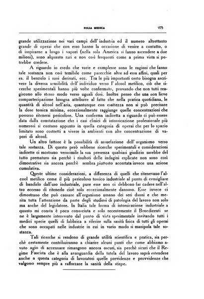 Folia medica periodico trimensile di patologia e clinica medica