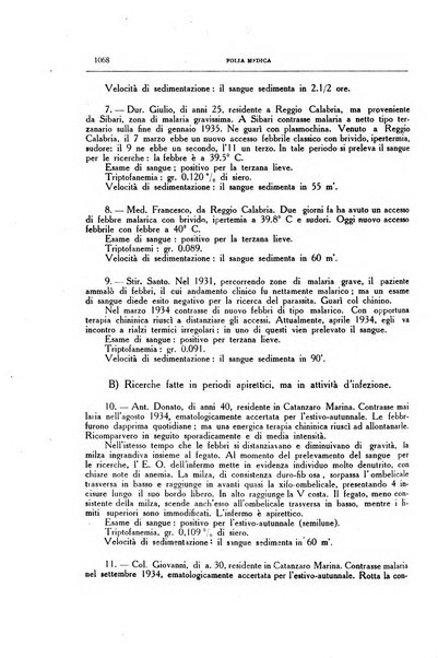 Folia medica periodico trimensile di patologia e clinica medica