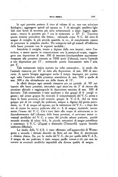 Folia medica periodico trimensile di patologia e clinica medica