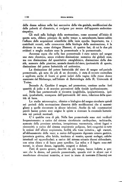 Folia medica periodico trimensile di patologia e clinica medica