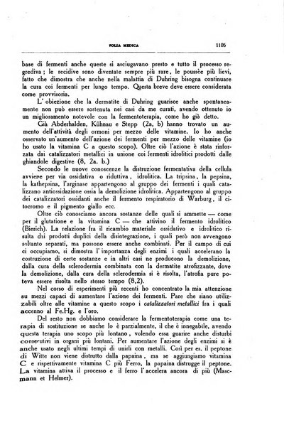 Folia medica periodico trimensile di patologia e clinica medica