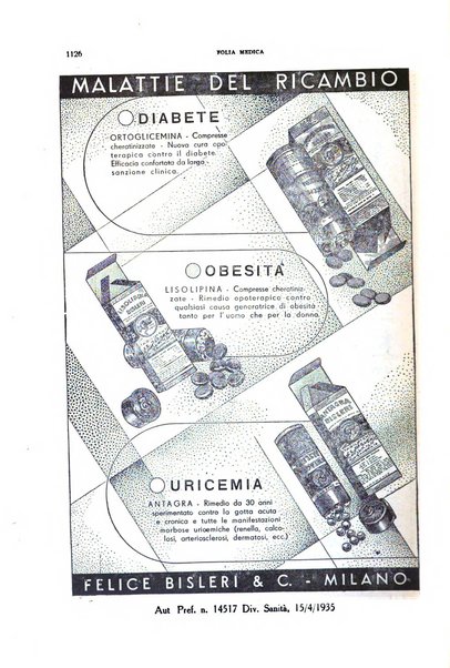 Folia medica periodico trimensile di patologia e clinica medica