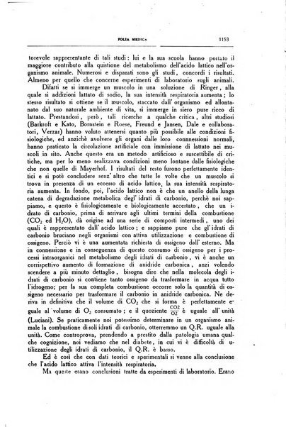 Folia medica periodico trimensile di patologia e clinica medica