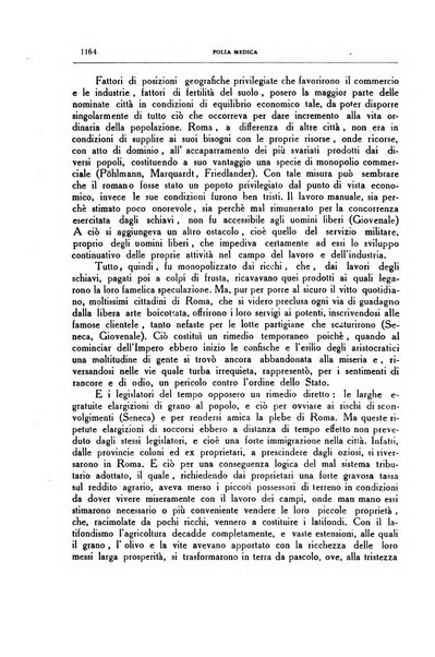 Folia medica periodico trimensile di patologia e clinica medica