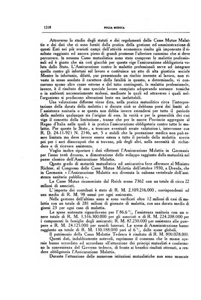 Folia medica periodico trimensile di patologia e clinica medica