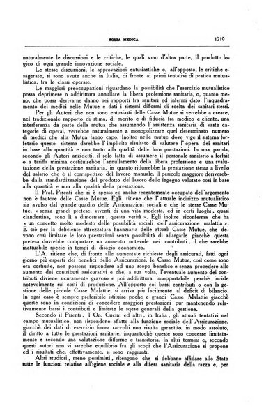 Folia medica periodico trimensile di patologia e clinica medica