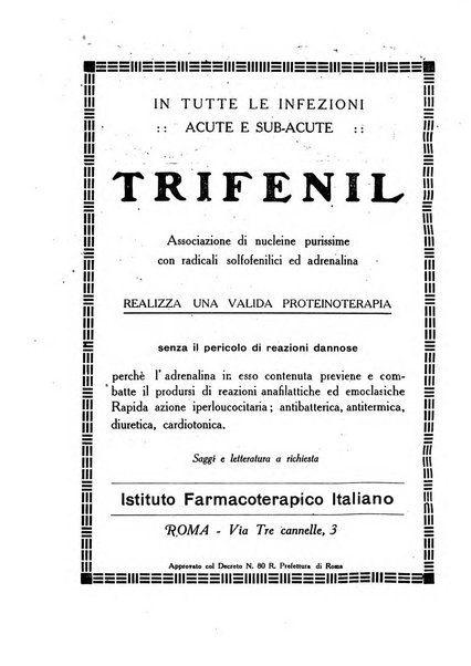 Folia medica periodico trimensile di patologia e clinica medica