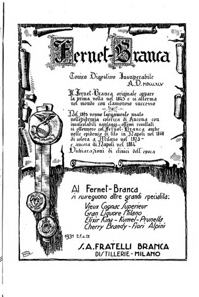 Folia medica periodico trimensile di patologia e clinica medica