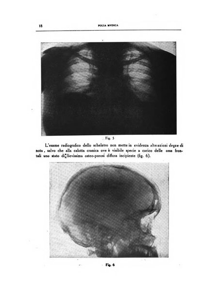 Folia medica periodico trimensile di patologia e clinica medica