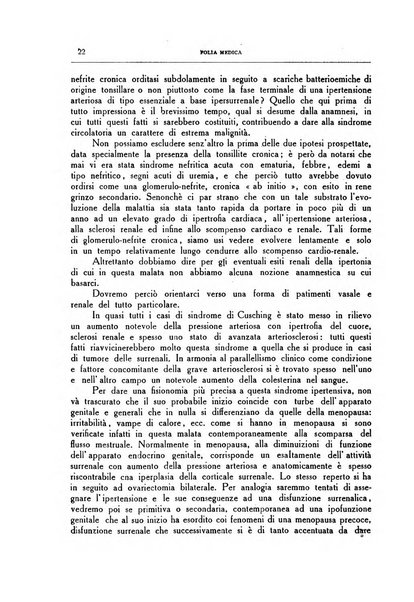 Folia medica periodico trimensile di patologia e clinica medica