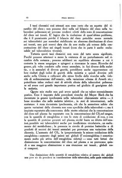 Folia medica periodico trimensile di patologia e clinica medica