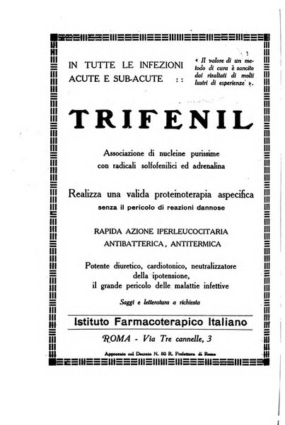 Folia medica periodico trimensile di patologia e clinica medica