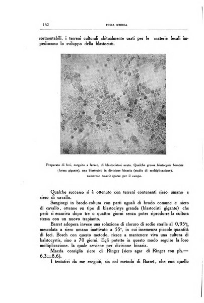 Folia medica periodico trimensile di patologia e clinica medica