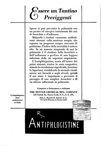 Folia medica periodico trimensile di patologia e clinica medica