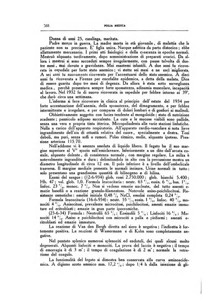 Folia medica periodico trimensile di patologia e clinica medica