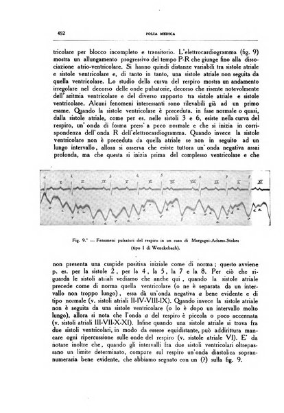 Folia medica periodico trimensile di patologia e clinica medica