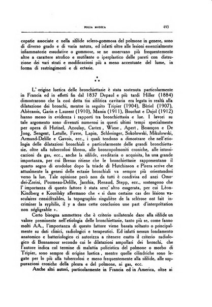 Folia medica periodico trimensile di patologia e clinica medica