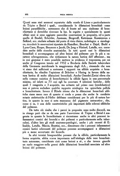 Folia medica periodico trimensile di patologia e clinica medica